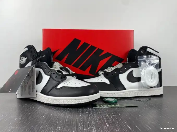 Reps LUCY BQ4422-001 (2023) Jordan Black 1 Retro 85 White High 0503